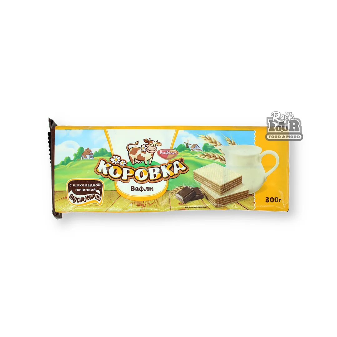 Wafers "Korovka" with chocolate filling 300g